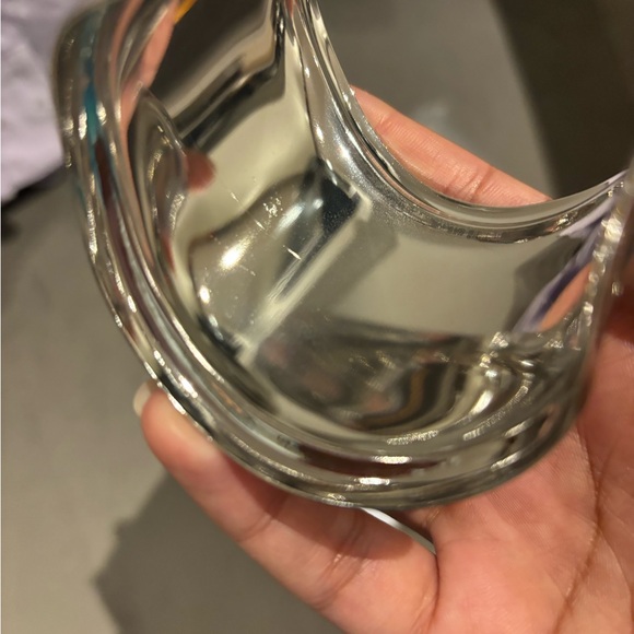 Silver Bone Cuff - Picture 2 of 3